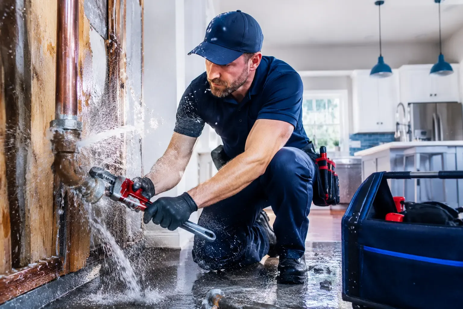 Local emergency pipe repair professionals in Ebervale, PA